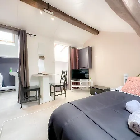 Apartment Cerf4-centre Meaux-gare-disney
